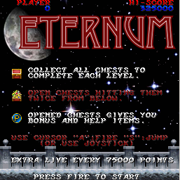 Descarga ETERNUM, un arcade con alma de clásico y armas tomar