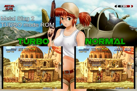 Parchean Metal Slug 2 de NeoGeo para reducir las molestas ralentizaciones