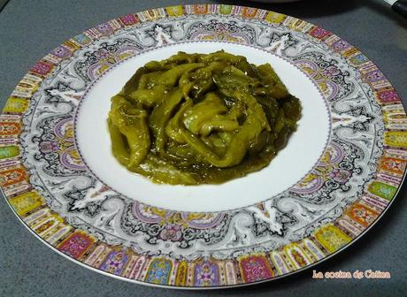 Timbal de pimientos con ventresca de bonito