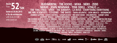 Arenal Sound 2015: We are scientists, The Shoes, Dinero, Twin Atlantic, Correos, Don Broco, Full...