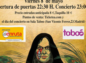 Jose domingo madrid, sala taboo, mayo (concierto aie)