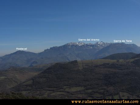 Ruta Linares, La Loral, Buey Muerto, Cuevallagar: Desde el Buey Muerto, Mostayal, Aramo y Tene