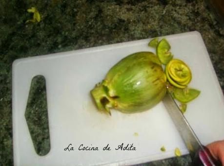 Alcachofas en vinagreta