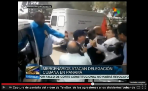 agresiones a los disidentes cubanos en Panamá