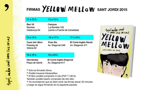 YELLOW MELLOW EN SANT JORDI 2015!