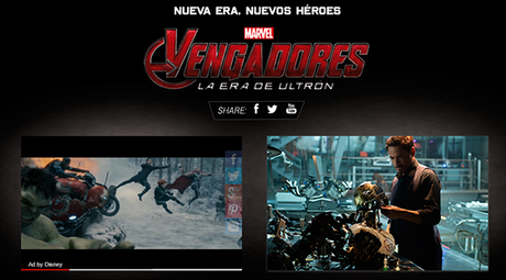 SPOT EN ESPAÑOL DE VENGADORES: LA ERA DE ULTRÓN (SOLO FALTAN 8 DÍAS)