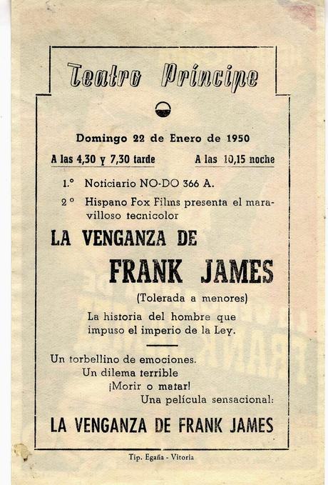 LA VENGANZA DE FRANK JAMES (1940)
