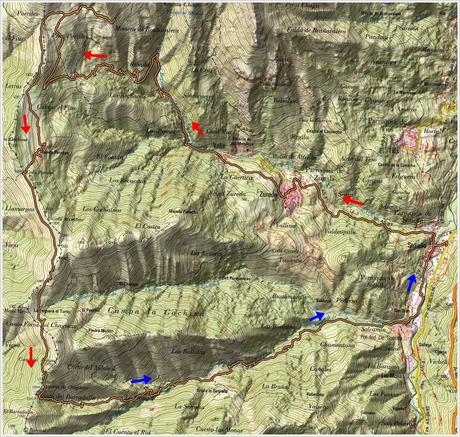 Por los valles de Zurea  (Valle del Teso-Valle de San Bras)