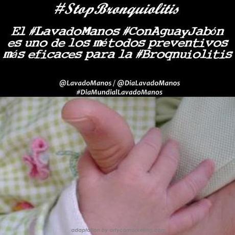 Lavado de manos bebé