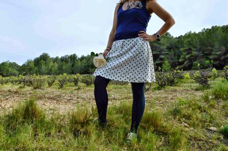 Falda improvisada Falda improvisada