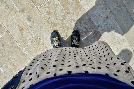 Falda improvisada Falda improvisada