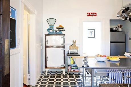 Vivienda Vintage, Industrial y moderna con un toque del sudoeste