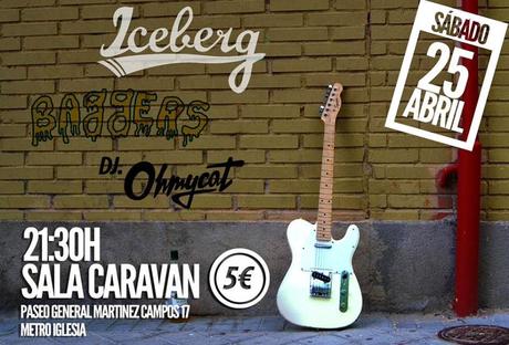 Iceberg y Baggers en Sala Caravan