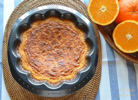 Flan de Naranja