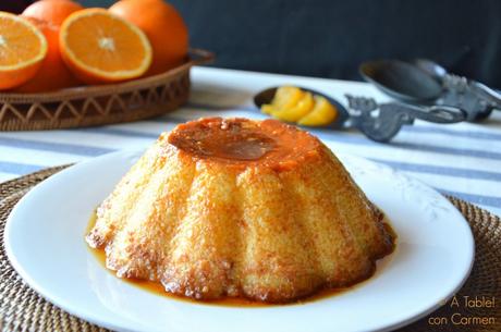 Flan de Naranja
