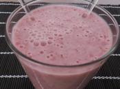 Batido fresa platano