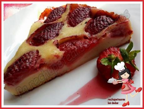 *Flognarde de fresas (thermomix)