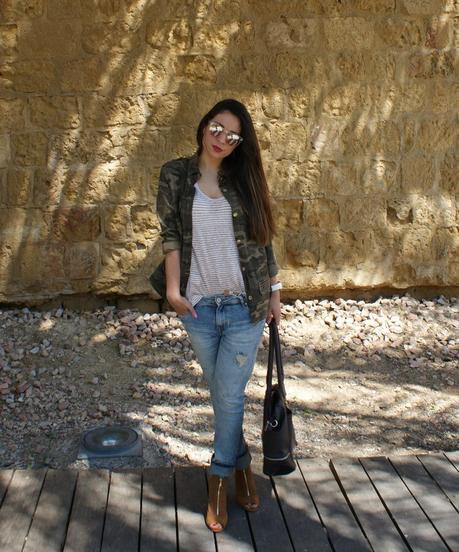 Look Chaqueta Militar