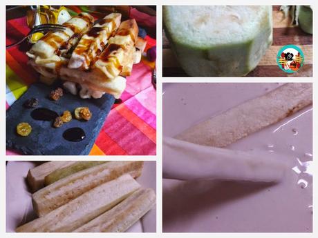Berenjenas en tempura