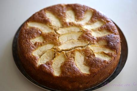 BIZCOCHO DE MANZANA (THERMOMIX Y TRADICIONAL):