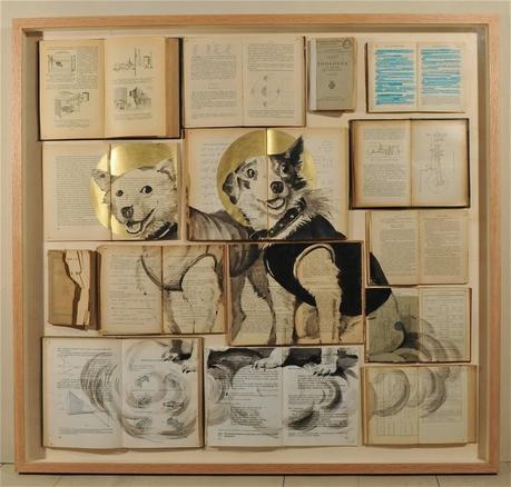 Arte con libros. Día del libro