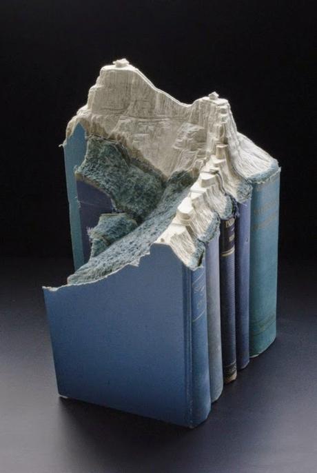 Arte con libros. Día del libro