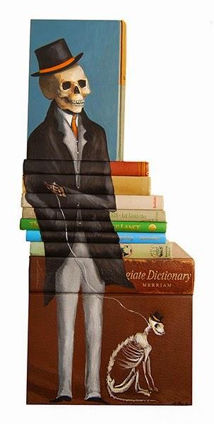 Arte con libros. Día del libro