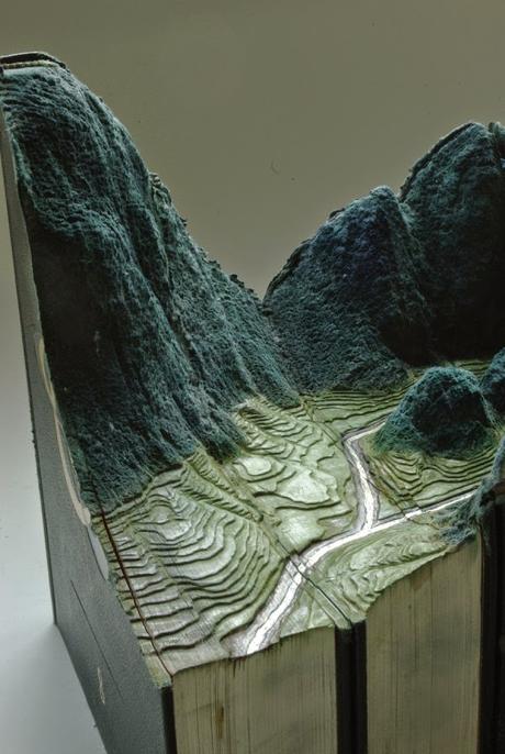 Arte con libros. Día del libro