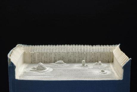 Arte con libros. Día del libro