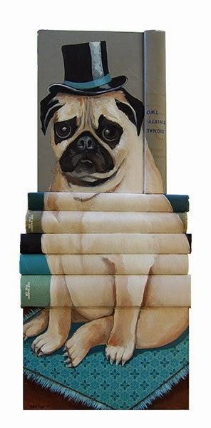 Arte con libros. Día del libro