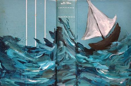 Arte con libros. Día del libro