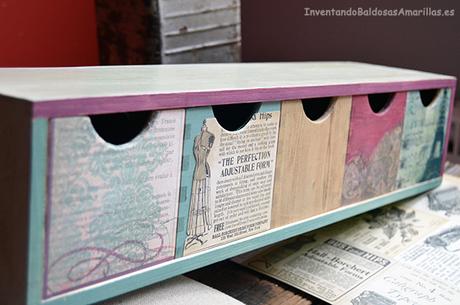 Cajonera que haremos en el taller