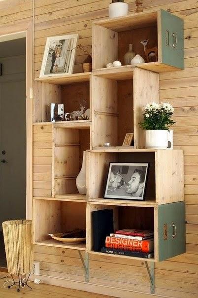 8 Ideas útiles con cajas de madera