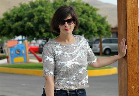Mis Looks - El top de lentejuelas