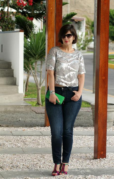 Mis Looks - El top de lentejuelas