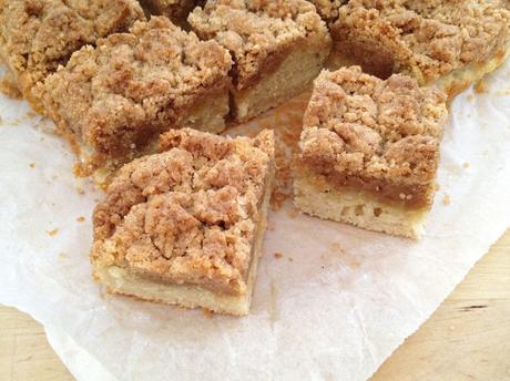 recetas delikatissen Recetas Americanas postres fáciles y rápidos postres americanos Crumb cake bizcochos con capas bizcocho crumb bizcocho con crujiente bizcocho con canela 