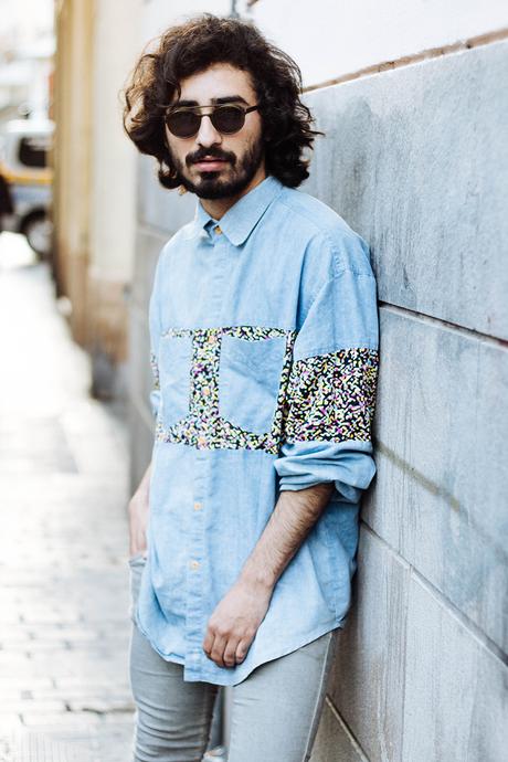 glamournarcotico_fire_meets_gasoline_asos_shirt_h&m_skinny_jeans_mouet_sunglasses_Nike_Roshe_Run_Hypercolour_Biker_Street-Style_Menswear_Charlie-Cole_spain (2)