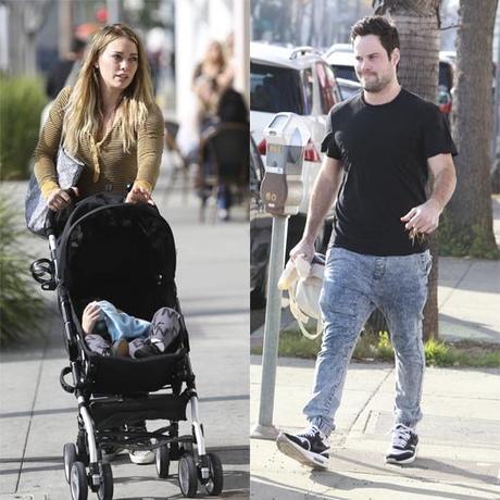 Hillary Duff y Mike Comrie