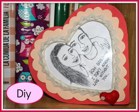 Diy: portaretratos con goma eva