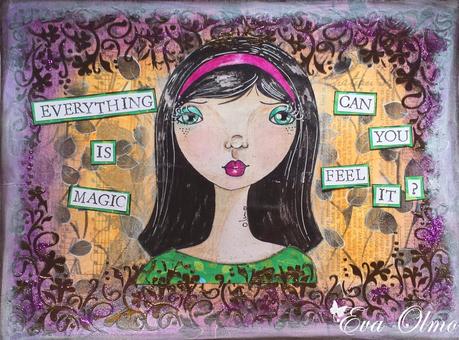 Mixed Media con vídeo tutorial: 