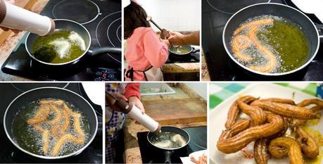 Receta de churros con los niños | DEF Deco - Decorar en familia4