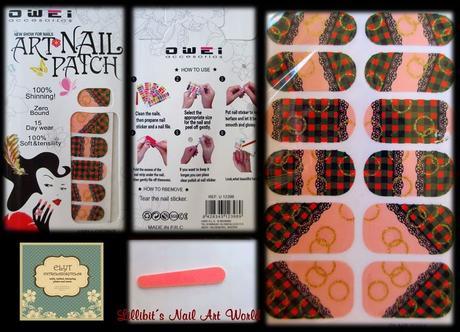 Nail Patch de cuadritos de Elyt.es Nail Patch de cuadritos de Elyt.es