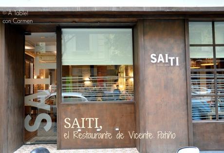 Saiti, el Restaurante de Vicente Patiño