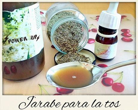 Jarabe para la tos y dolor de garganta