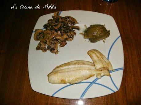 Champiñón al ajillo ( dieta)