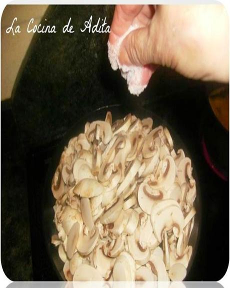 Champiñón al ajillo ( dieta)