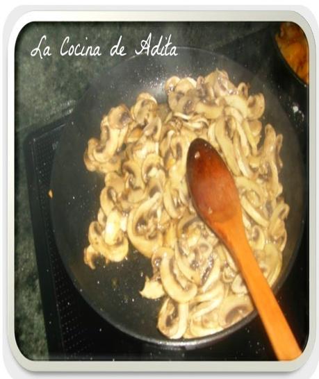 Champiñón al ajillo ( dieta)