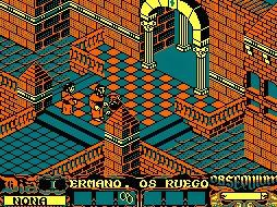 El pantallazo de la semana - La Abadía del Crimen de Amstrad CPC