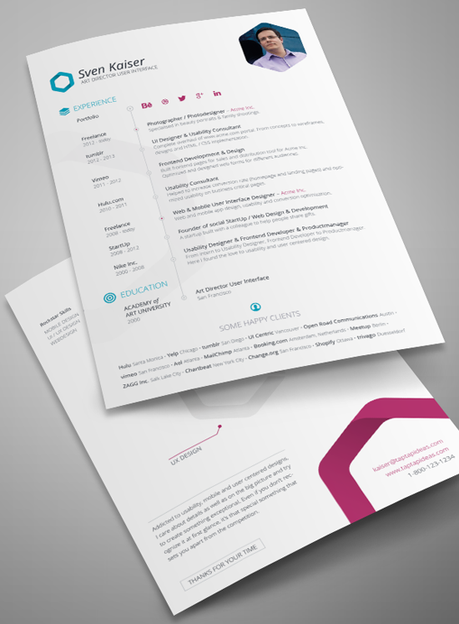 Platilla Currículum Vitae Gratis 13/ Free Resume Template 13