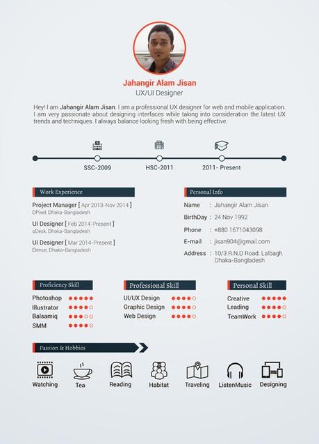 Platilla Currículum Vitae Gratis 03/ Free Resume Template 03